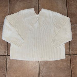 White H&M knitted Pullover